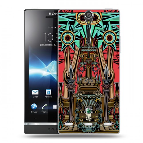 Дизайнерский пластиковый чехол для Sony Xperia S Мистические божества