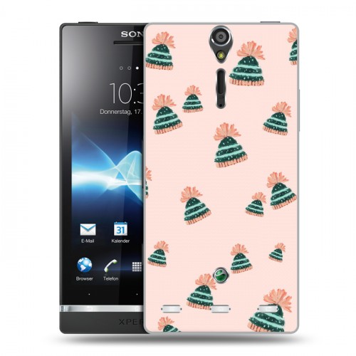 Дизайнерский пластиковый чехол для Sony Xperia S Happy 2020