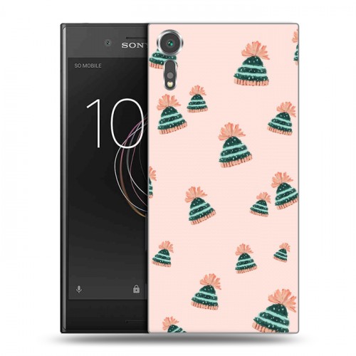 Дизайнерский пластиковый чехол для Sony Xperia XZs Happy 2020