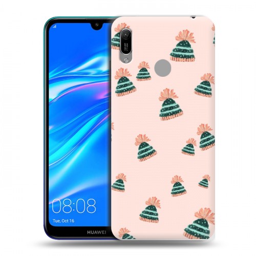 Дизайнерский пластиковый чехол для Huawei Y6 (2019) Happy 2020