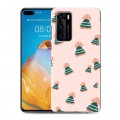 Дизайнерский силиконовый с усиленными углами чехол для Huawei P40 Happy 2020