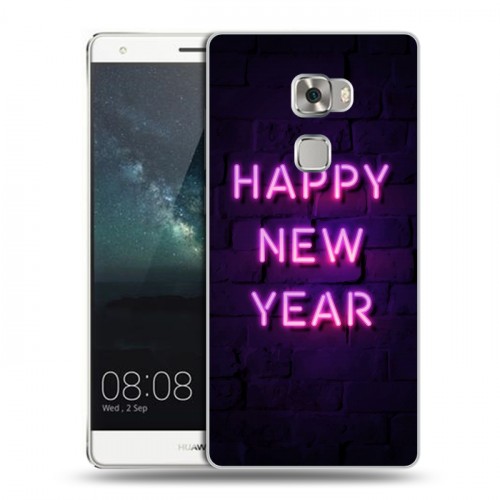 Дизайнерский пластиковый чехол для Huawei Mate S Happy 2020