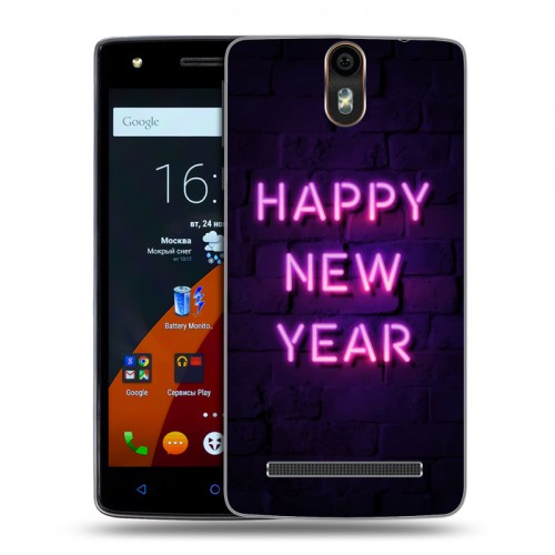 Дизайнерский силиконовый чехол для Wileyfox Storm Happy 2020