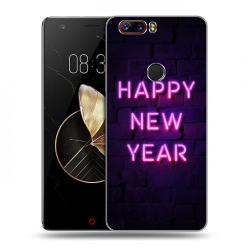 Дизайнерский пластиковый чехол для ZTE Nubia Z17 Happy 2020