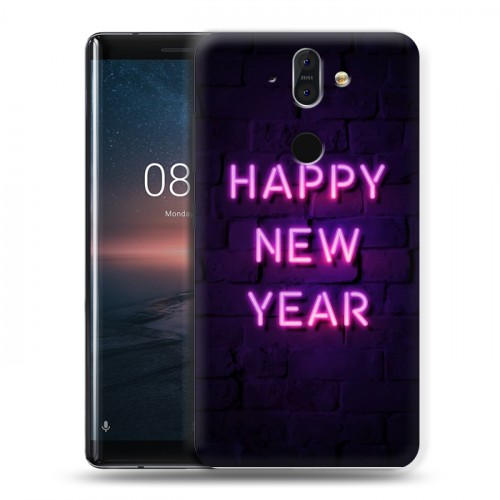 Дизайнерский пластиковый чехол для Nokia 8 Sirocco Happy 2020