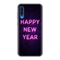 Дизайнерский силиконовый чехол для Samsung Galaxy A50 Happy 2020