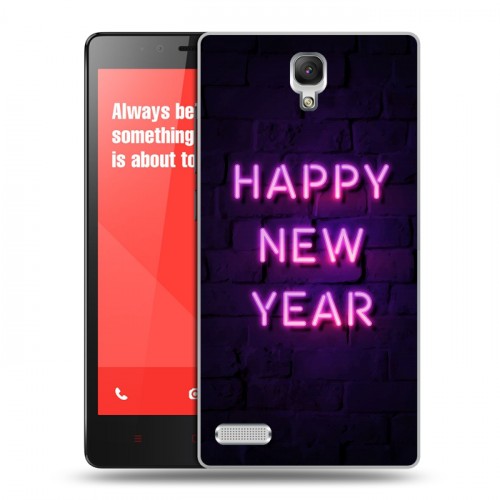 Дизайнерский силиконовый чехол для Xiaomi RedMi Note Happy 2020