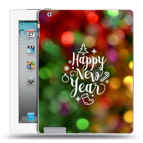 Дизайнерский пластиковый чехол для Ipad 2/3/4 Happy 2020