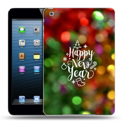 Дизайнерский пластиковый чехол для Ipad Mini Happy 2020