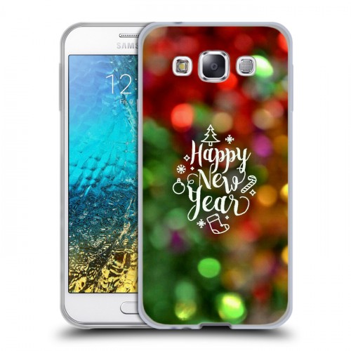 Дизайнерский пластиковый чехол для Samsung Galaxy E5 Happy 2020