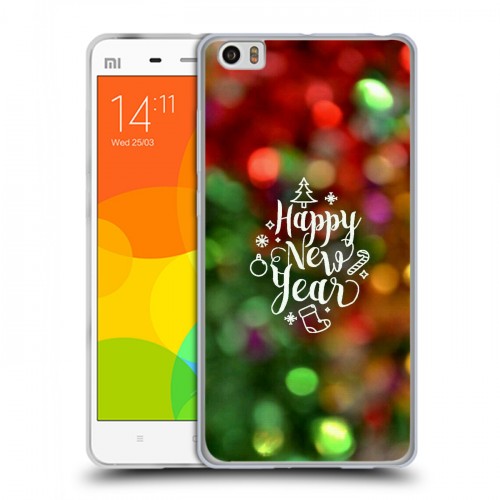 Дизайнерский силиконовый чехол для Xiaomi Mi Note Happy 2020