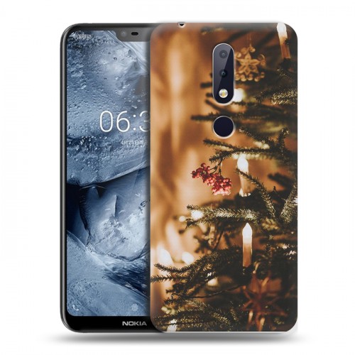 Дизайнерский силиконовый чехол для Nokia 6.1 Plus Happy 2020