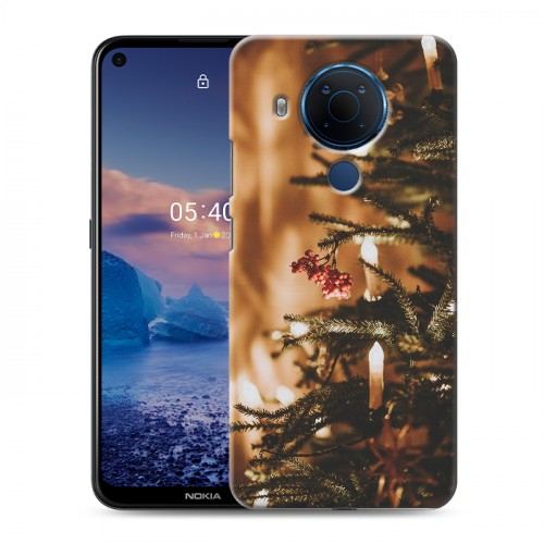 Дизайнерский силиконовый чехол для Nokia 5.4 Happy 2020