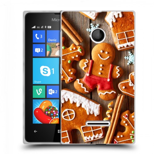 Дизайнерский пластиковый чехол для Microsoft Lumia 435 Happy 2020