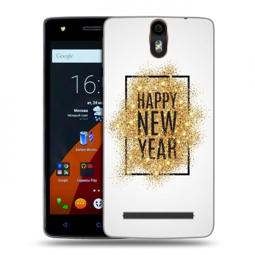 Дизайнерский силиконовый чехол для Wileyfox Storm Happy 2020