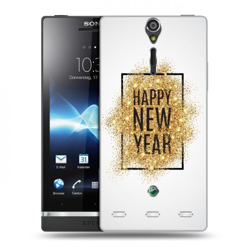 Дизайнерский пластиковый чехол для Sony Xperia S Happy 2020