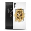 Дизайнерский пластиковый чехол для Sony Xperia XZs Happy 2020