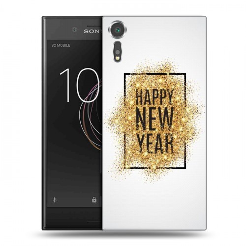 Дизайнерский пластиковый чехол для Sony Xperia XZs Happy 2020