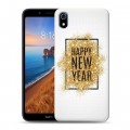 Дизайнерский силиконовый чехол для Xiaomi RedMi 7A Happy 2020