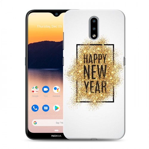 Дизайнерский пластиковый чехол для Nokia 2.3 Happy 2020