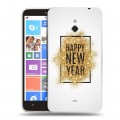 Дизайнерский пластиковый чехол для Nokia Lumia 1320 Happy 2020