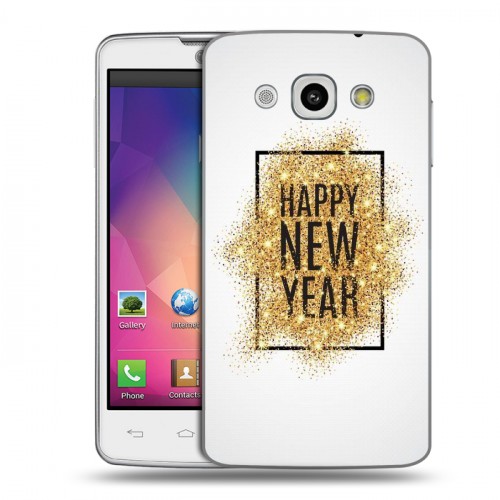 Дизайнерский пластиковый чехол для LG L60 Happy 2020