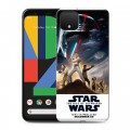 Дизайнерский пластиковый чехол для Google Pixel 4 XL Звездные войны