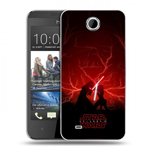 Дизайнерский силиконовый чехол для HTC Desire 300 Звездные войны