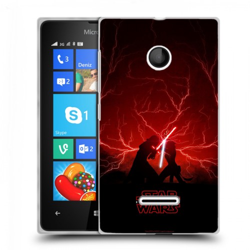 Дизайнерский пластиковый чехол для Microsoft Lumia 435 Звездные войны