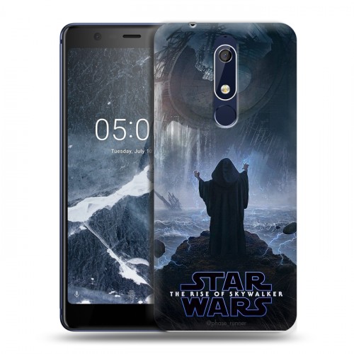 Дизайнерский пластиковый чехол для Nokia 5.1 Звездные войны