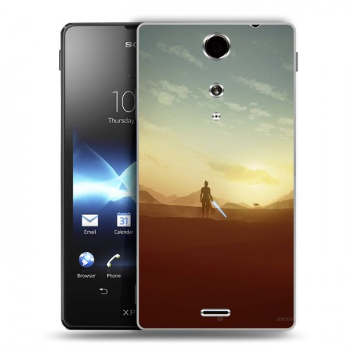 Дизайнерский пластиковый чехол для Sony Xperia TX Звездные войны