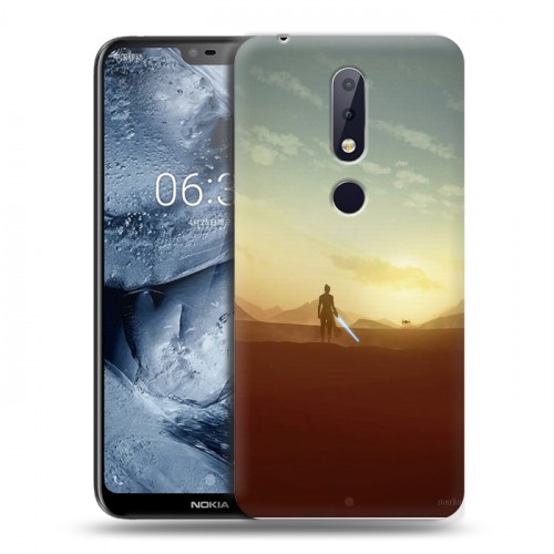 Дизайнерский пластиковый чехол для Nokia 6.1 Plus Звездные войны