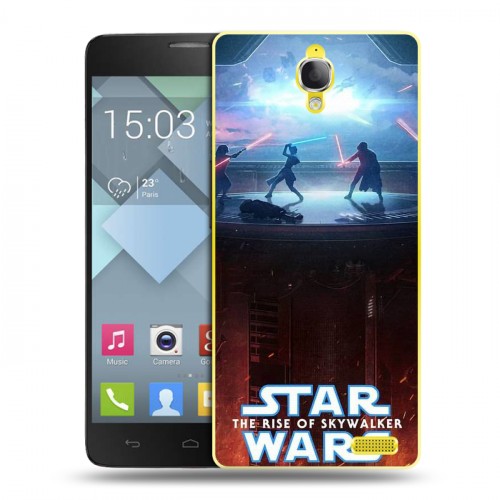 Дизайнерский пластиковый чехол для Alcatel One Touch Idol X Звездные войны