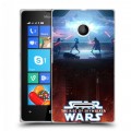 Дизайнерский пластиковый чехол для Microsoft Lumia 435 Звездные войны