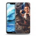 Дизайнерский силиконовый чехол для Nokia 5.1 Plus Звездные войны