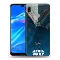 Дизайнерский пластиковый чехол для Huawei Y6 (2019) Звездные войны
