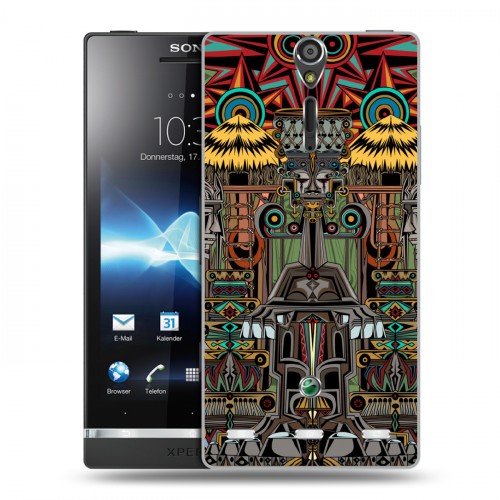 Дизайнерский пластиковый чехол для Sony Xperia S Мистические божества