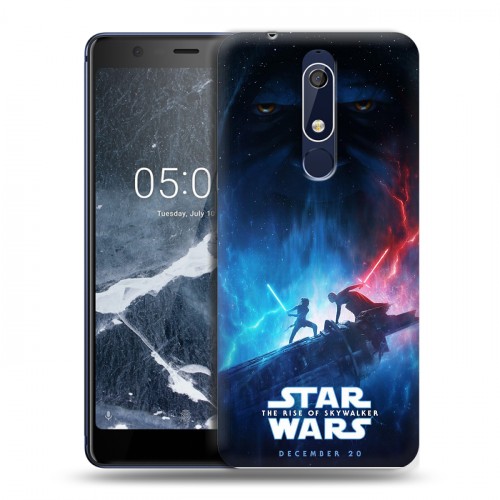 Дизайнерский пластиковый чехол для Nokia 5.1 Звездные войны