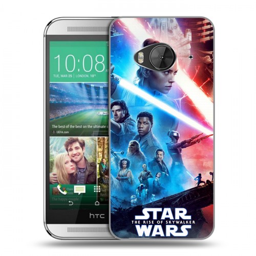 Дизайнерский силиконовый чехол для HTC One ME Звездные войны