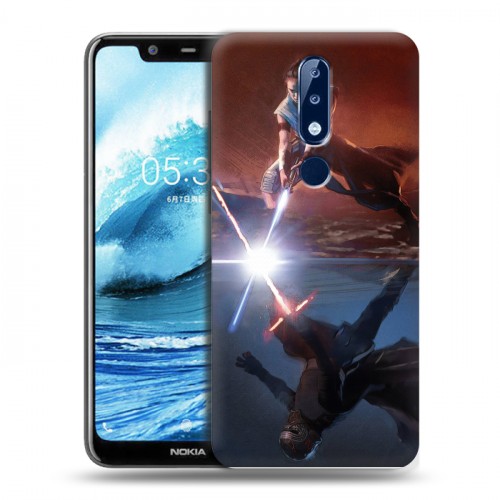 Дизайнерский пластиковый чехол для Nokia 5.1 Plus Звездные войны