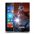 Дизайнерский пластиковый чехол для Microsoft Lumia 435 Звездные войны