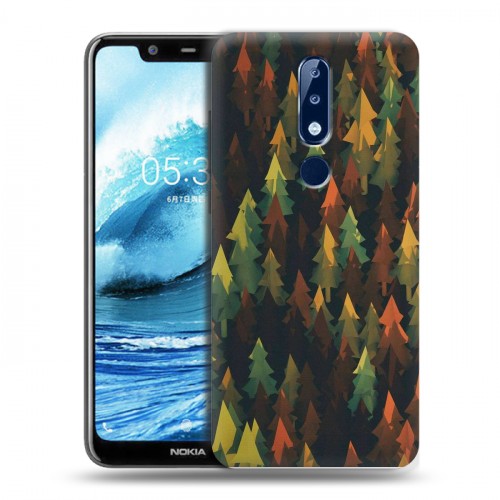 Дизайнерский силиконовый чехол для Nokia 5.1 Plus Романтика путешествий