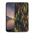 Дизайнерский силиконовый чехол для Nokia 1.3 Романтика путешествий