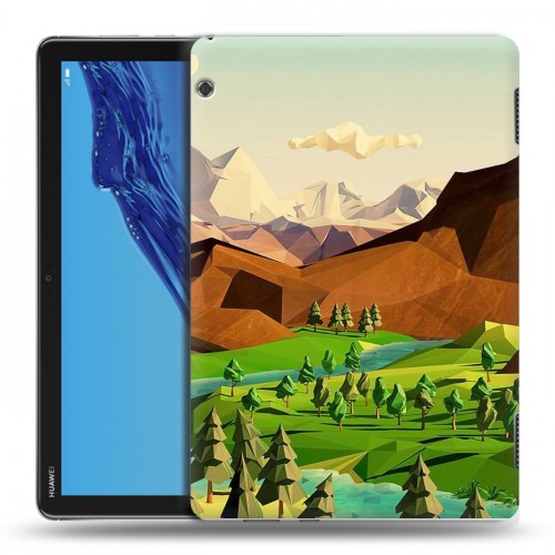 Дизайнерский силиконовый чехол для Huawei MediaPad T5 Романтика путешествий