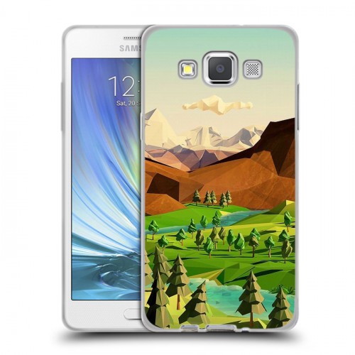 Дизайнерский пластиковый чехол для Samsung Galaxy A5 Романтика путешествий