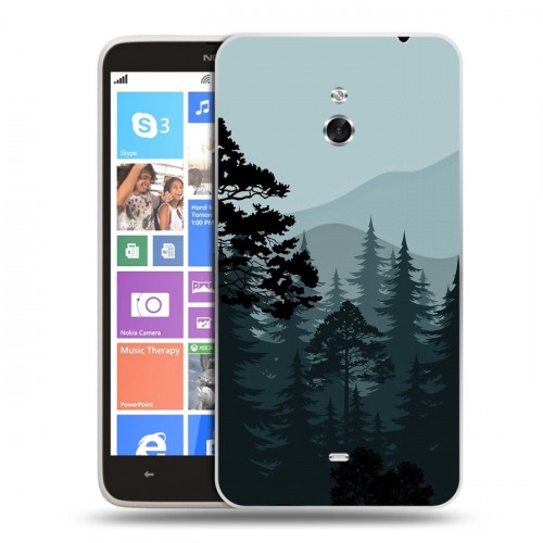 Дизайнерский пластиковый чехол для Nokia Lumia 1320 Романтика путешествий