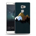 Дизайнерский пластиковый чехол для Huawei Mate S Романтика путешествий