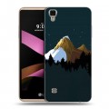 Дизайнерский пластиковый чехол для LG X Style Романтика путешествий