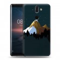 Дизайнерский силиконовый чехол для Nokia 8 Sirocco Романтика путешествий