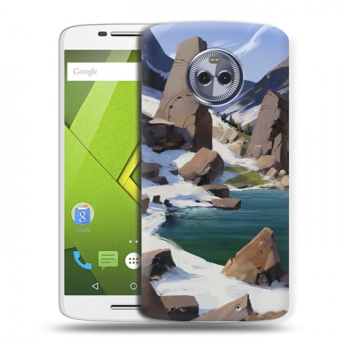 Дизайнерский пластиковый чехол для Motorola Moto X4 Романтика путешествий